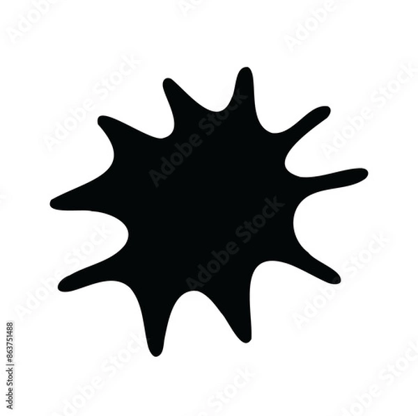 Fototapeta paint splashes