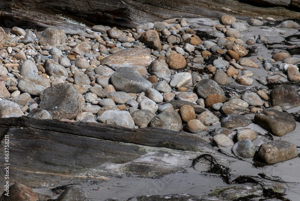 Fototapeta galets sur une plage
