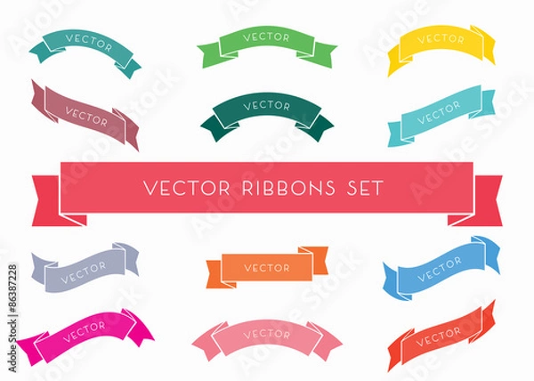 Obraz Ribbons collection