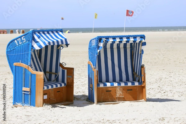 Obraz Leżaki na Amrum