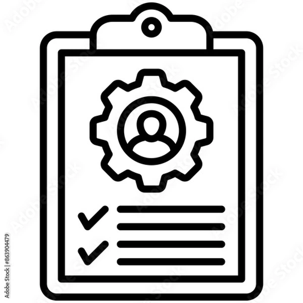 Obraz Job Description Icon