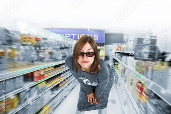 Fototapeta drug store