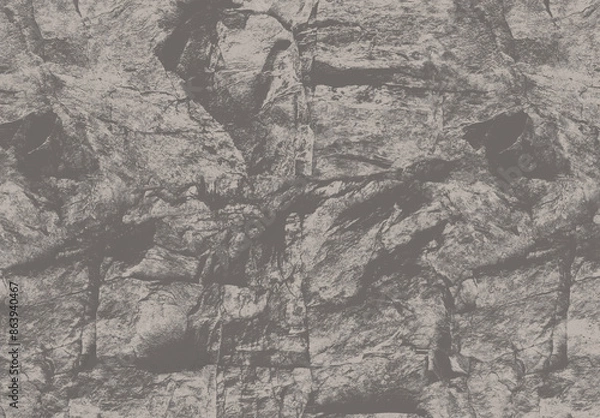 Obraz Abstract Gray and White Rock Texture Background