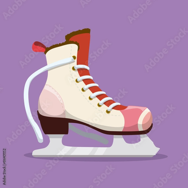 Fototapeta skates design.