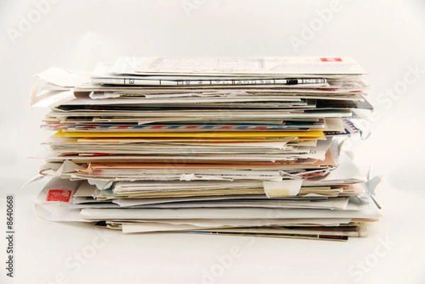 Obraz tas de courriers