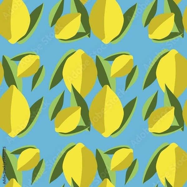 Obraz autumn leaves pattern