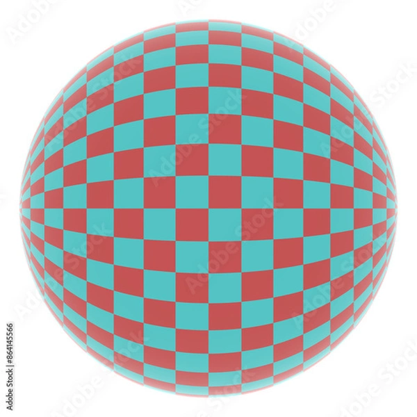 Fototapeta abstract 3d sphere