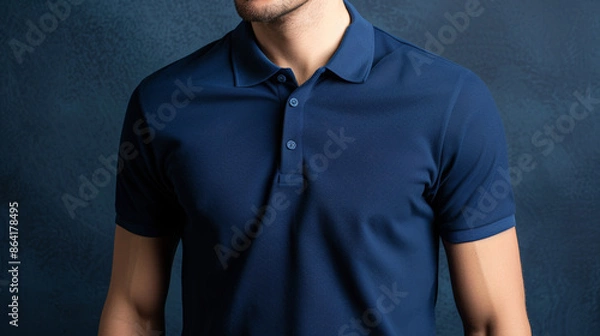 Fototapeta Polo t-shirt design for men