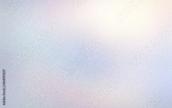 Fototapeta Subtle sanded grid pearlescent texture. Light iridescent empty background. Pastel blue holographic surface.