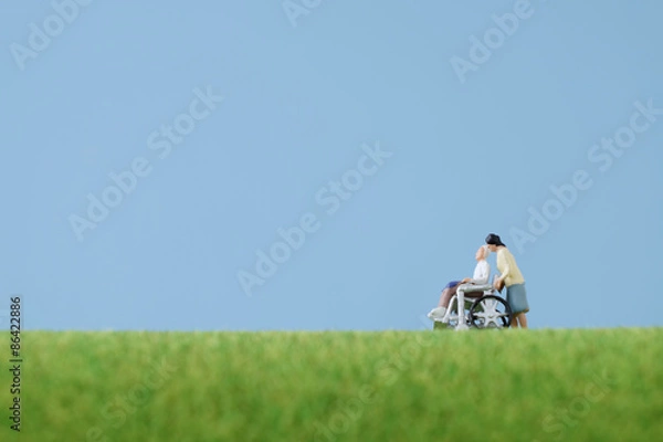 Obraz 介護イメージ
