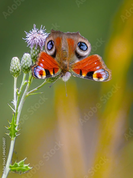 Obraz Tagpfauenauge (Schmetterling)