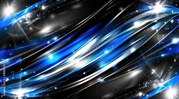 Obraz abstract blue background