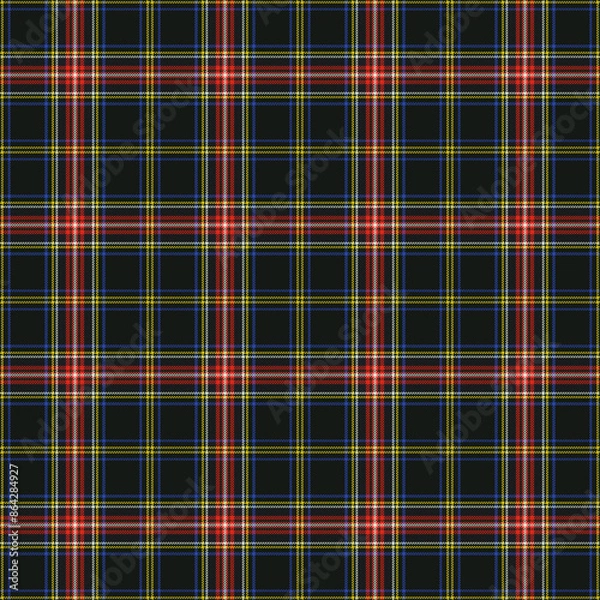 Obraz Plaid pattern,Tartan pattern,Check pattern Scottish style of colored lines most perfect design seamless pattern texture for fabric design,EPS 10