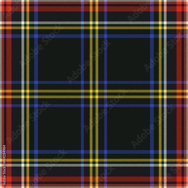 Fototapeta Plaid pattern,Tartan pattern,Check pattern Scottish style of colored lines most perfect design seamless pattern texture for fabric design,EPS 10
