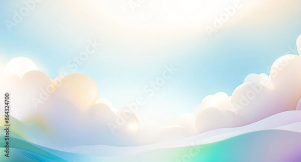 Fototapeta Abstract Cloud and Sky Background