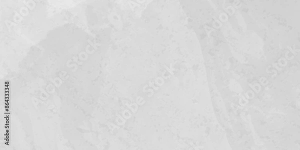 Fototapeta White wall background. Blank old wall texture grunge gray and white canvas rough wall texture. concrete surface backdrop dirty background. white marble background.