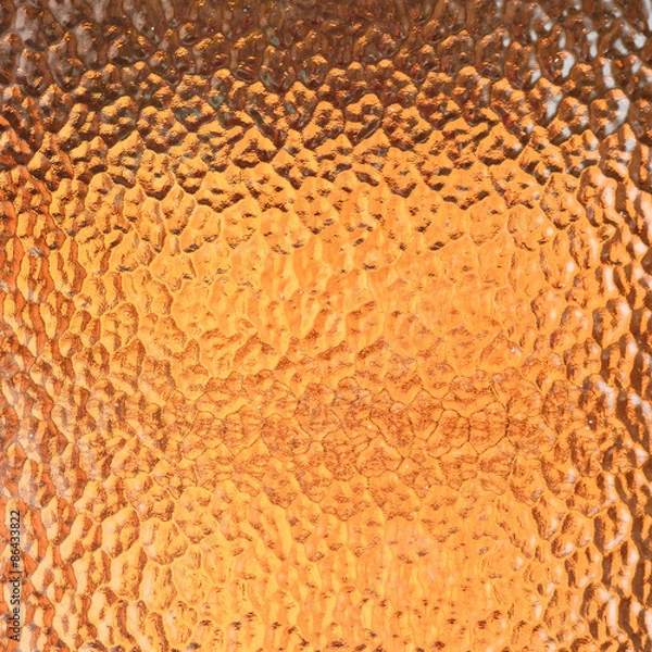 Obraz Abstract orange glass texture for background
