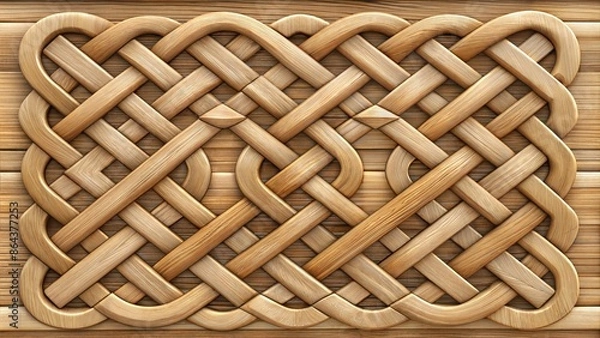 Fototapeta Elegant Oak Wood Texture Header Background: Wooden Texture with Natural Grain, Rustic Charm, Sophisticated Appeal, and Warm Tones for a Modern Design, High Quality Decorative Elements