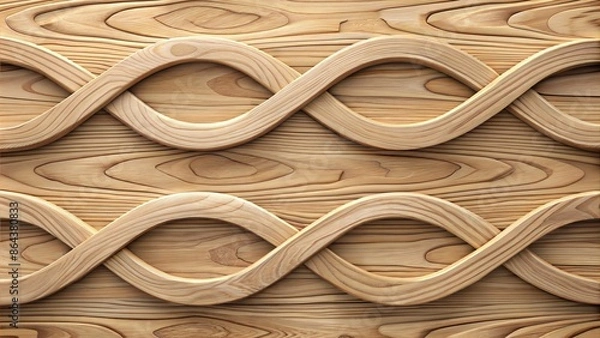 Fototapeta Elegant Oak Wood Texture Header Background: Wooden Texture with Natural Grain, Rustic Charm, Sophisticated Appeal, and Warm Tones for a Modern Design, High Quality Decorative Elements