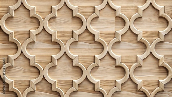Fototapeta Elegant Oak Wood Texture Header Background: Wooden Texture with Natural Grain, Rustic Charm, Sophisticated Appeal, and Warm Tones for a Modern Design, High Quality Decorative Elements
