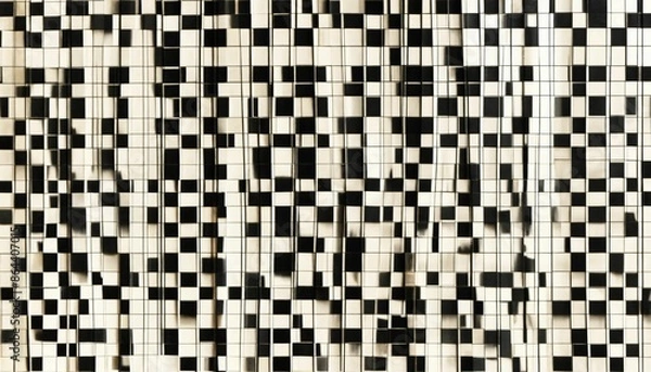 Obraz  checkered paper texture