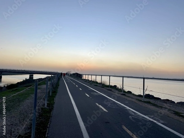 Obraz California West Coast Sunset Beach Landscape Ocean