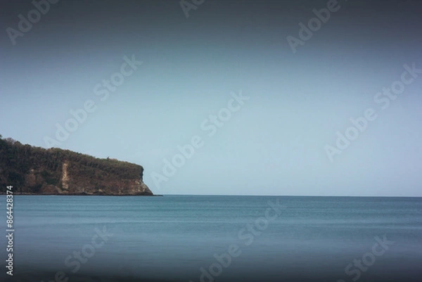 Fototapeta island in the ocean