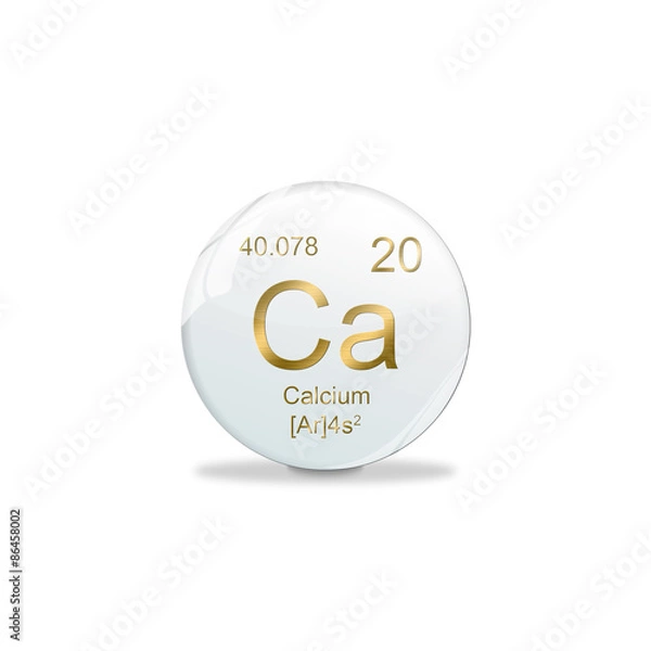 Obraz Periodensystem Kugel - Calcium