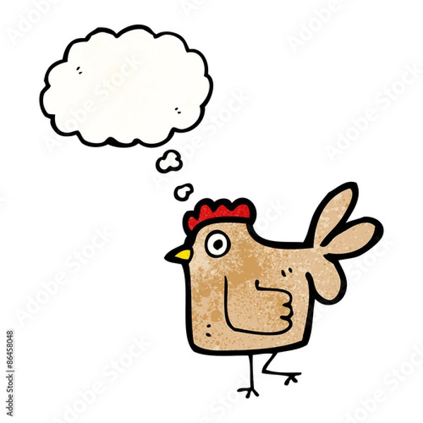 Fototapeta cartoon chicken