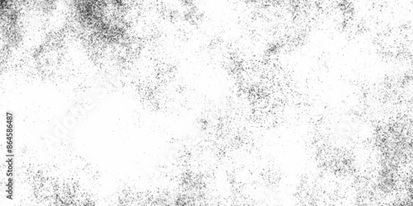 Fototapeta Abstract background of grunge white, black damaged rusty crack and scratch wall texture design. distressed grunge concrete wall texture. abstract vintage of old surface dusty rough texture background.