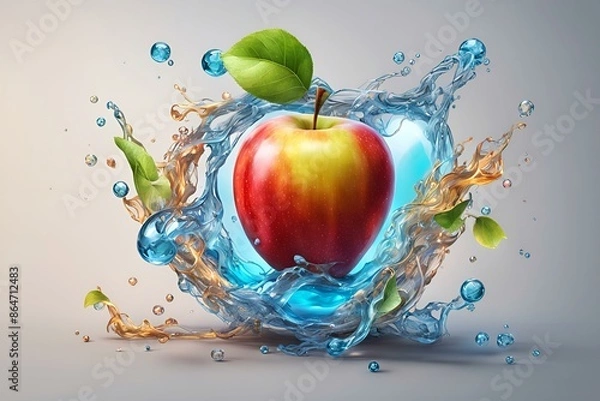 Fototapeta Fruit with a feeling
(Generative AI)