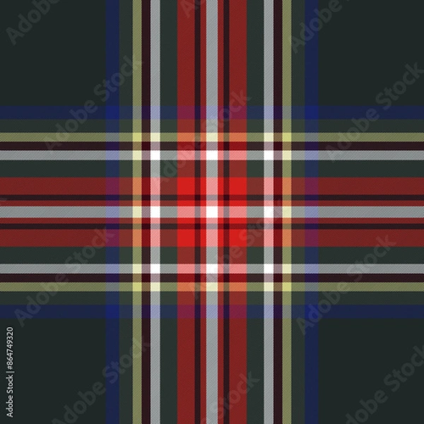 Fototapeta Plaid pattern,Tartan pattern,Check pattern Scottish style of colored lines most perfect design seamless pattern texture for fabric design,EPS 10