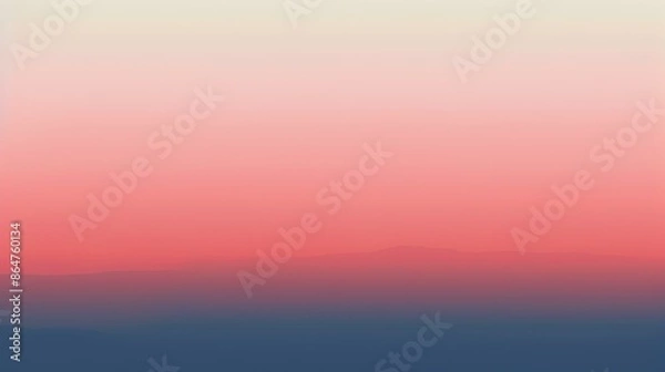 Fototapeta Gradient light red to navy abstract backdrop