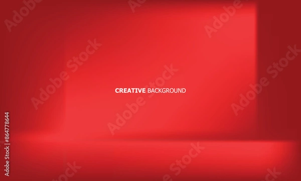 Fototapeta red abstract background with space paper texture with light 