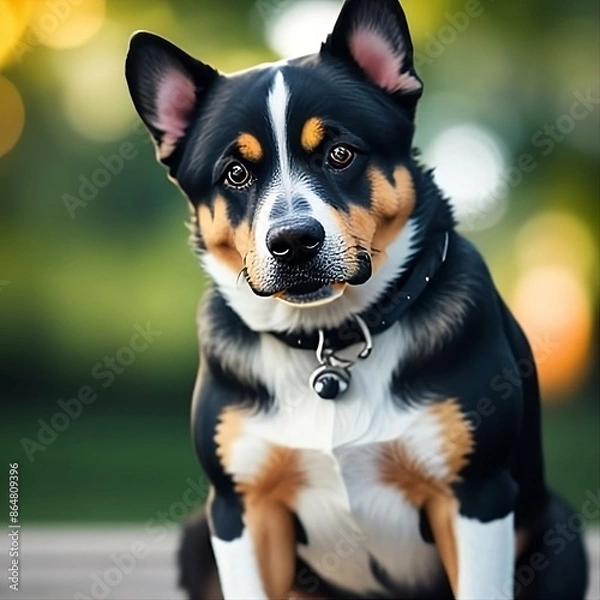 Fototapeta border collie puppy
