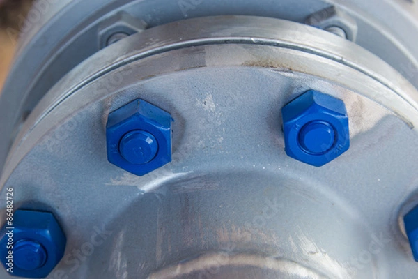 Obraz gas flange stud-bolt