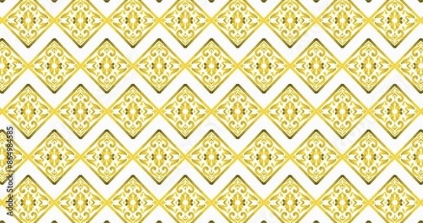Fototapeta seamless pattern with ornament
