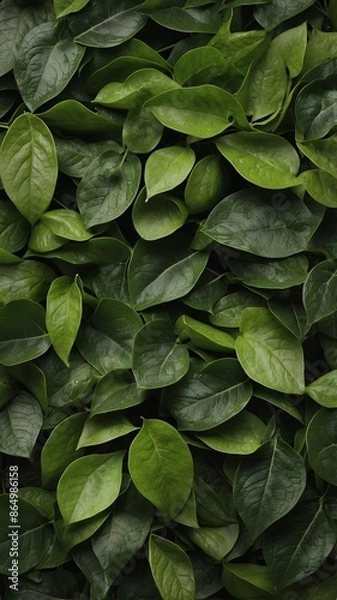 Obraz Green Leaves Background