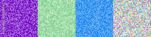 Obraz Abstract pixel mosaic background collection