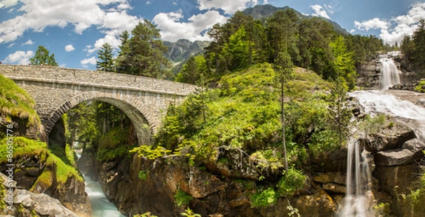 Obraz Pirenees Hiszpański most