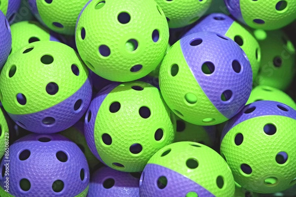 Obraz Floorball balls