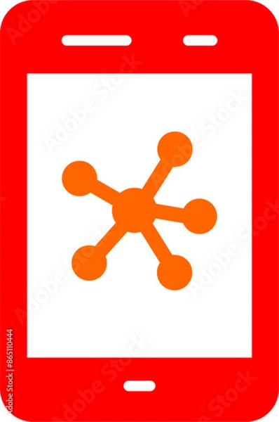 Fototapeta Network Activity Vector Icon