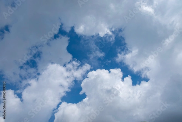 Obraz Blauer Himmel mit Wolken