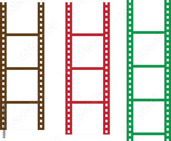 Fototapeta This is simple and vector Film reel and and this is editable.