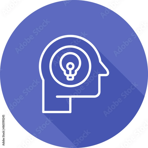 Fototapeta Brainstorming Vector Icon