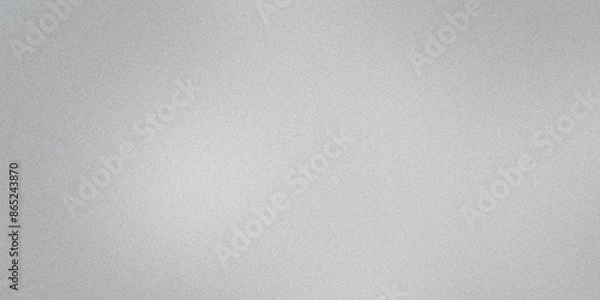 Obraz Silver metallic background with gradient and grainy texture