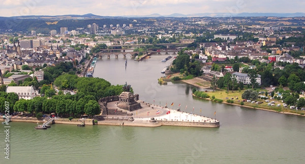 Obraz Koblenz Deutsches Eck