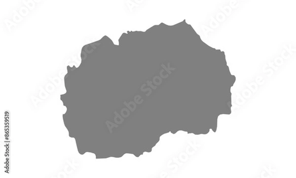 Fototapeta Maps of Macedonia