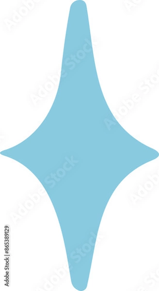 Fototapeta blue star of david