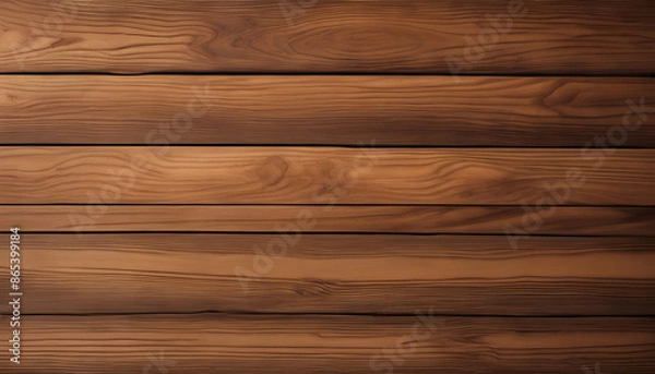 Fototapeta Rich Wooden Planks with Natural Grain Generative AI